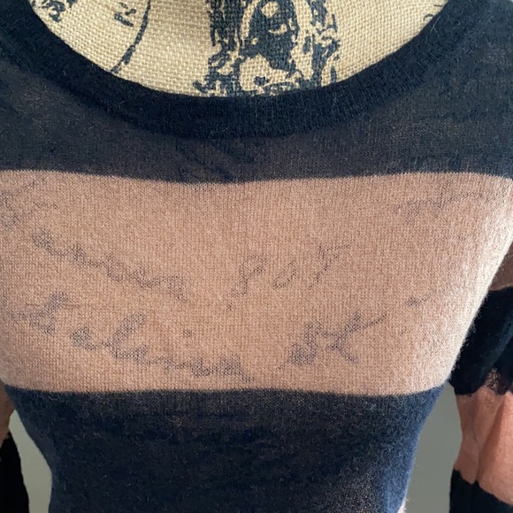 Ann Taylor striped tunic sweater - Picture 4 of 5